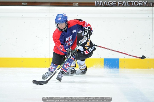 2012-01-14 Chiasso 0066 Hockey Milano Rossoblu U9-Lugano - Andrea Fornasetti
